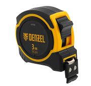 Рулетка 3м х 16мм, двухкомп. корпус, магнитный обрезиненный зацеп// Denzel