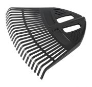 Грабли веерные пластиковые, 495 мм, 23 плоских зуба, без черенка, Россия// Sparta