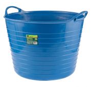Ведро гибкое сверхпрочное,  28 л, синее, Россия// Сибртех