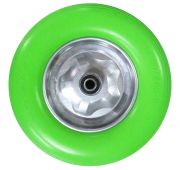 Колесо PU 1603 пенополиуретановое «ЗЕЛЕНОЕ» (16
