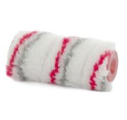 Мини-валик сменный для среднегладких поверхностей синтетический, 100 мм, ворс 12 мм, D 30 мм, D ручки 6 мм, полиамид MTX