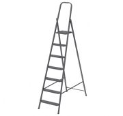 Стремянка 7 ступеней, компактная, стальная Россия// Сибртех