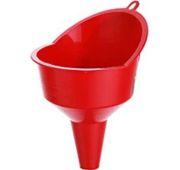 Воронка пластик. D 160 мм c носиком 20 см.