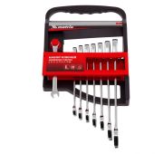 Набор ключей комбинированных, трещеточных 8 шт Matrix