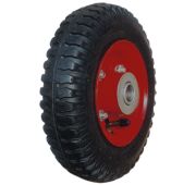 Колесо пневматическое PR 1401 мм мет. обод, симм.ступица,шарикоп. (200 мм, ось 20 мм)