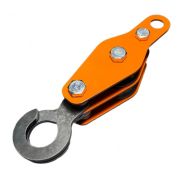 Блок полиспаста с петлей 2 ролика д. 60 мм СПЕЦДЕТАЛЬ БП-2-60