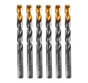 Сверло по металлу, 4,2 мм, HSS-Tin, Golden Tip, 10 шт. Denzel