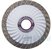 Круг отрезной алмазный ТЕВТОН «ТУРБО» универсальный, сегментированный, для УШМ, 180х7х22,2 мм//8-36702-180