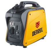 Генератор инверторный GT-1300i, X-Pro 1.3 кВт, 220 В, бак 3 л, ручной старт Denzel