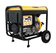 Генератор дизельный DD5800Е, 5 кВт, 220 В/50 Гц, 12.5 л, электростартер Denzel