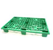 Паллет 1200х 800х160 мм ПЕРФОРированный на ножках(ЗЕЛЕНый)