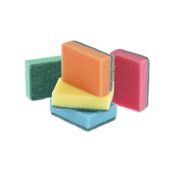 Губки для посуды Optima, 96 х 64 х 27 мм, 5 шт, Россия Elfe