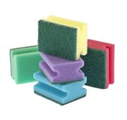 Губки для посуды профильные Comfort, 85 х 65 х 43 мм, 5 шт, Россия Elfe