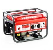 Генератор бензиновый LK 2500, 2.2 кВт, 230 В, бак 15 л, ручной старт Kronwerk