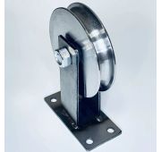 Ролик 100х15 с подшипником и рым болтом М12/Р100х15РБ12