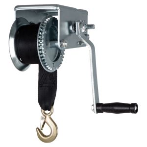 Лебедка шестеренчатая, тяга - 0,8 т. ленточная// MATRIX/ 522715