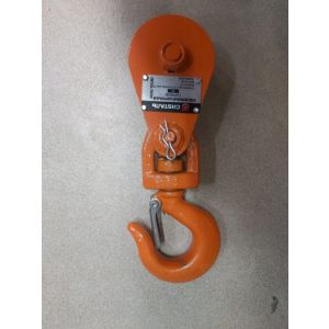 Блок шкивовый однорольный с крюком СибТаль, модель LH, 1Т