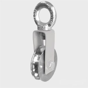 Ролик 60х15 с подшипником и рым болтом М12/Р60х15РБ12